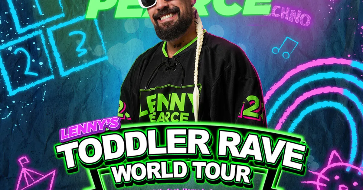 Lenny Pearce – Toddler Rave World Tour — official source image