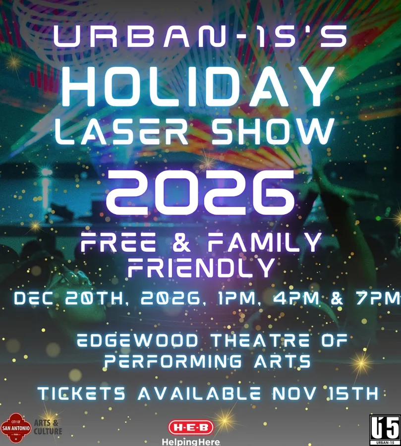 URBAN-15 Holiday Laser Show — official source image