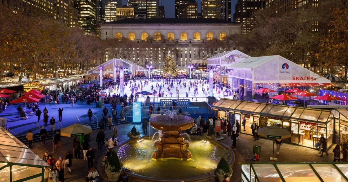Bryant Park Winter Village Ice Skating Rink — official source image
