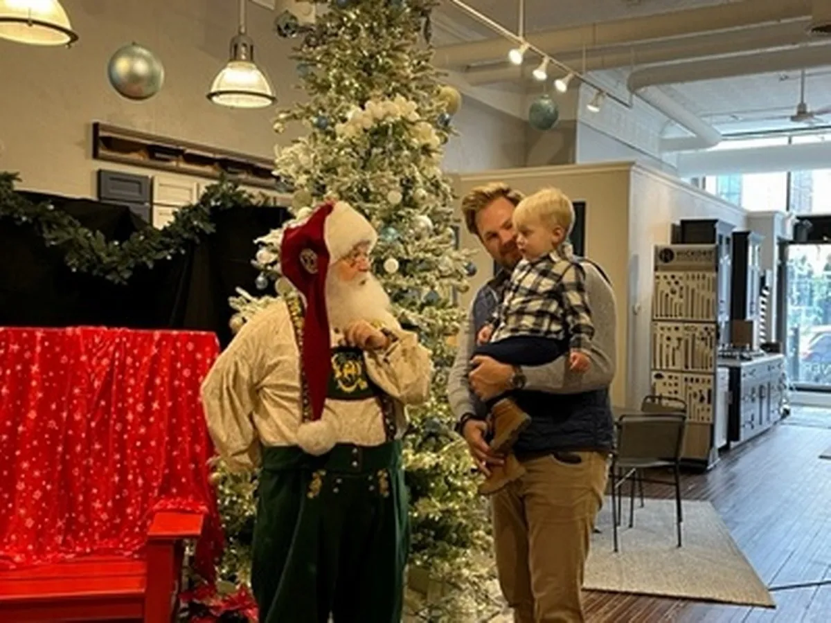 Visit with Santa at Thorcraft Custom Kitchens (Hudson, WI) — official source image
