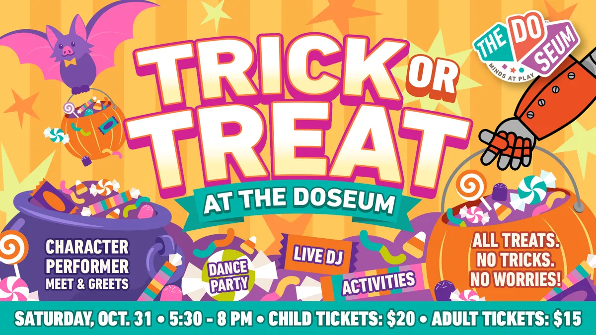 Trick-or-Treat at The DoSeum — official source image
