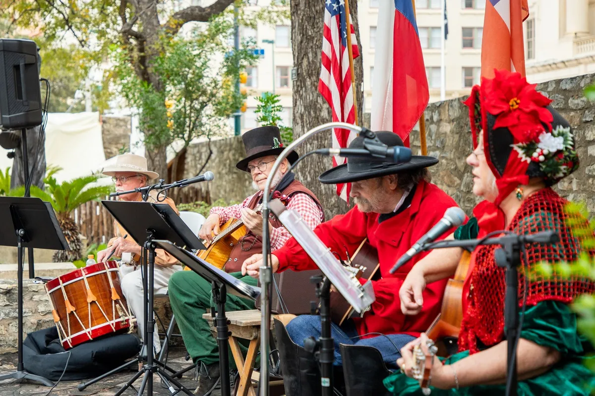 Christmas at the Alamo (1800s living history) — official source image