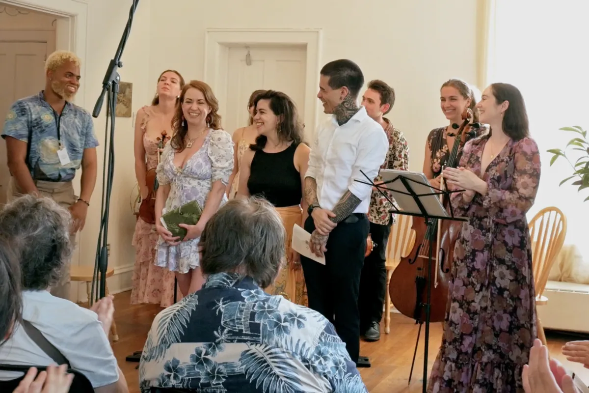 Chamber Music Season Finale and Halloween Bash — Glass Clouds Ensemble — official source image