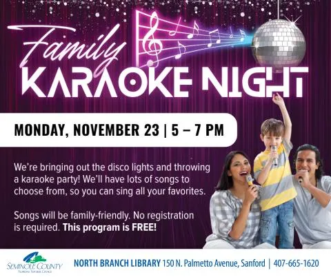 Family Karaoke Night - North — official source image