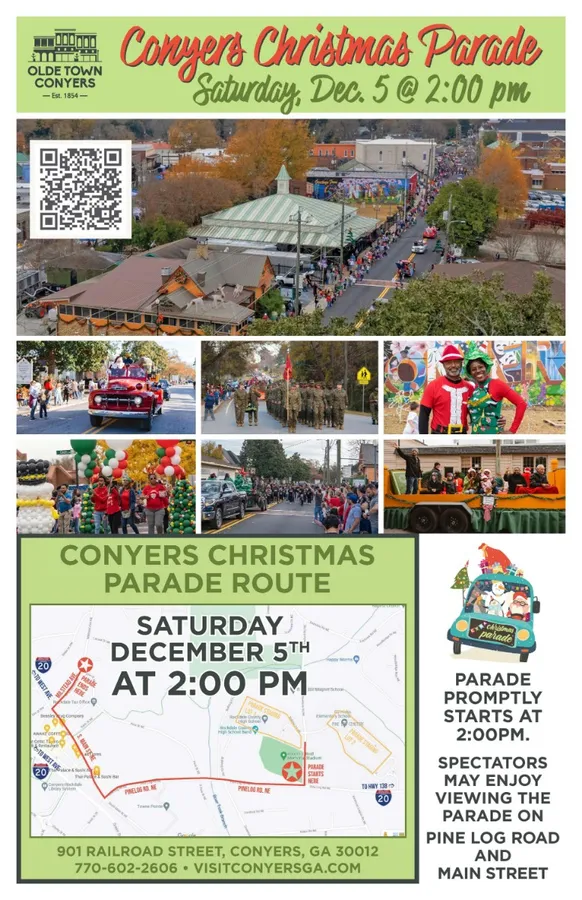 Conyers Christmas Parade 2026 — official source image