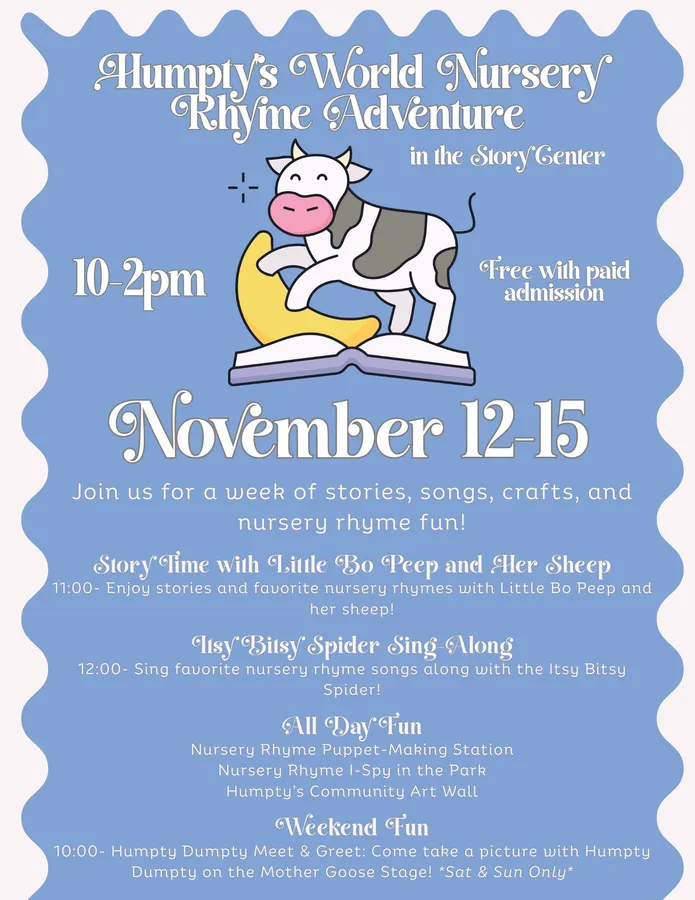 Theme Week: Nursery Rhymes at Fairytale Town — official source image