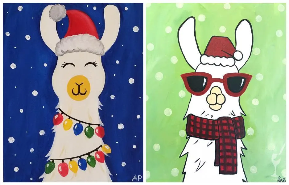Christmas Llamas: Choose your Favorite — official source image