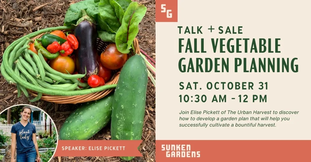 Fall Vegetable Garden Planning – Talk & Sale — official source image