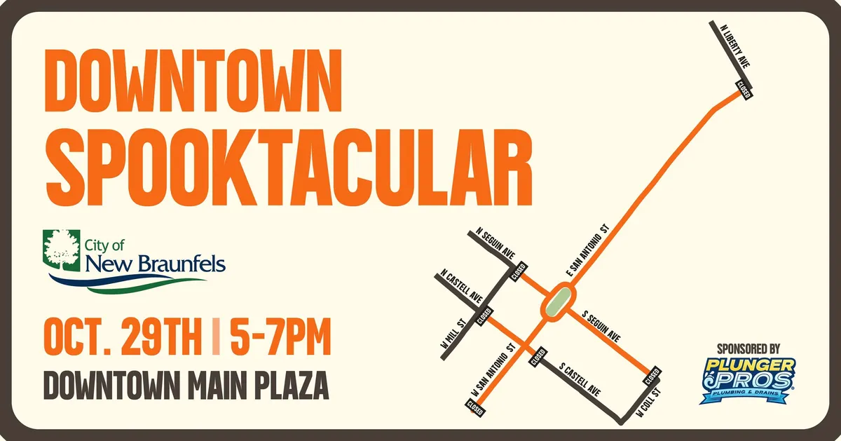 Downtown Spooktacular — New Braunfels — official source image