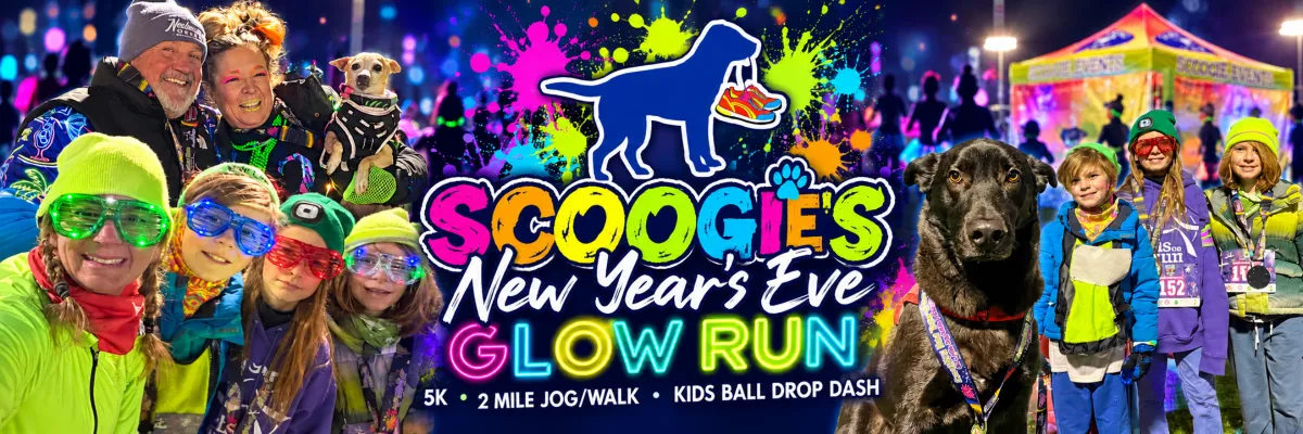 Scoogie's New Year's Eve Glow Run and Kid's Ball Drop Dash — official source image
