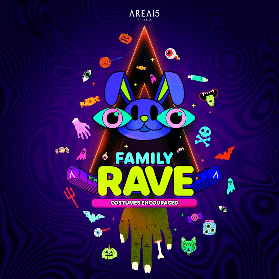 Halloween Family Rave at AREA15 — official source image