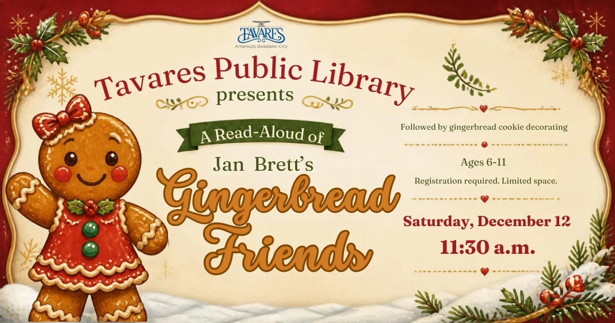 Gingerbread Friends Read-Aloud and Cookie Decorating — official source image