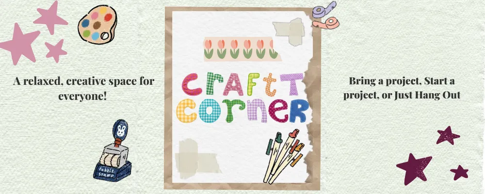 Craft Corner | BiblioTech West — official source image
