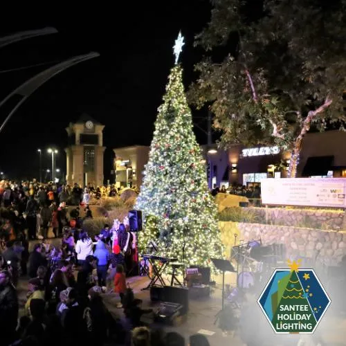 2026 Santee Holiday Lighting — official source image