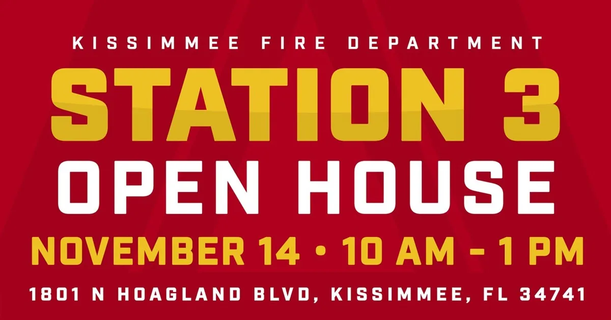 Kissimmee Fire Station 3 Open House — official source image