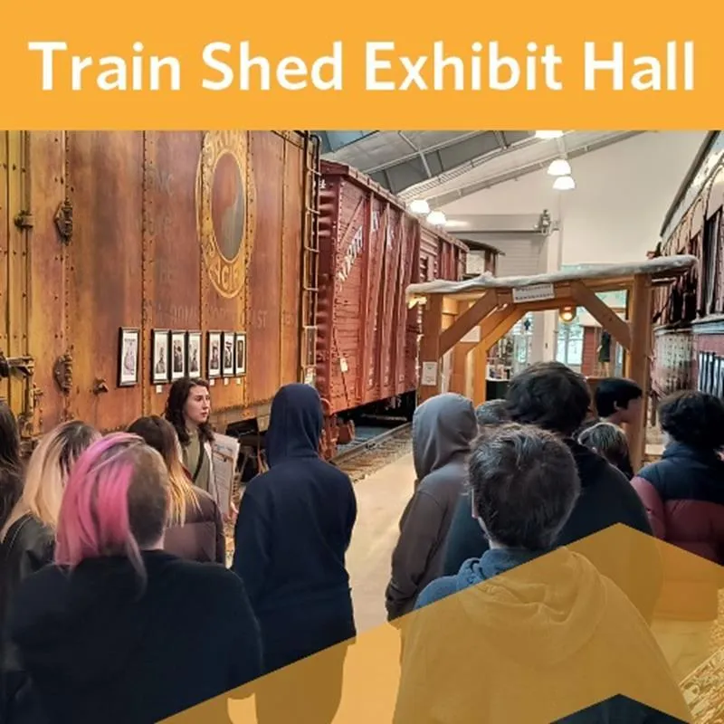 Northwest Railway Museum – Train Shed Exhibit Hall (Railway History Campus) — official source image