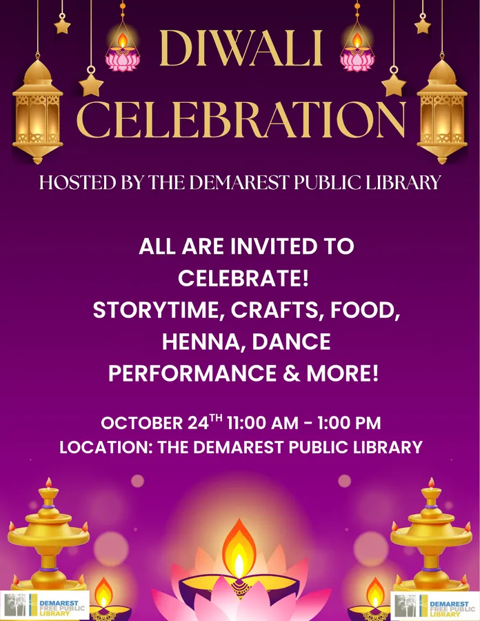 Diwali Celebration — Demarest Public Library — official source image