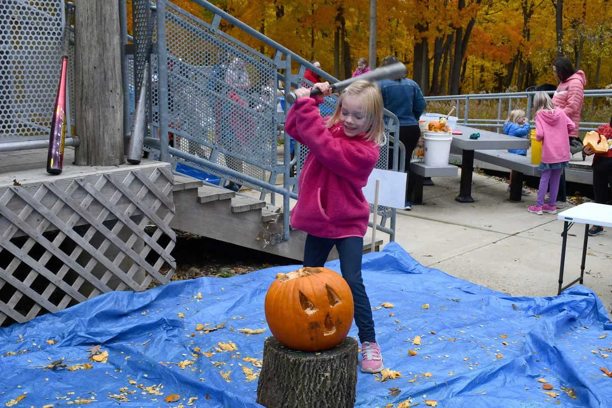 Pumpkin Smash at Hidden Oaks Nature Center — official source image
