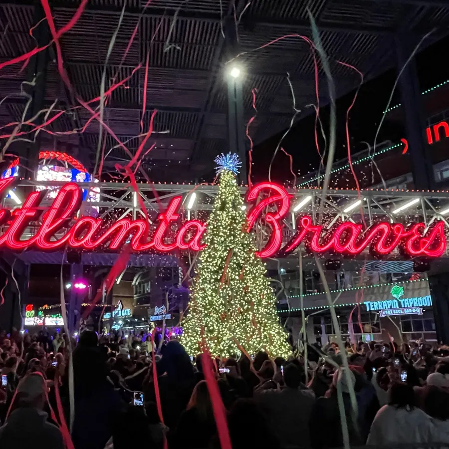 Tree Lighting at The Battery Atlanta 2026 — official source image