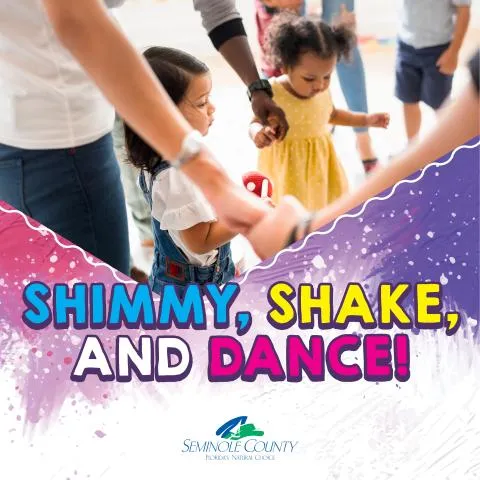 Shimmy, Shake, and Dance — West Branch — official source image