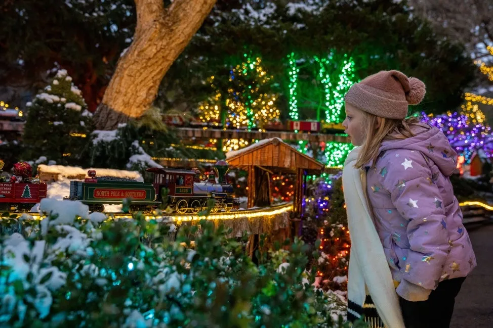 Holiday Garden Railway at Morris Arboretum & Gardens — official source image