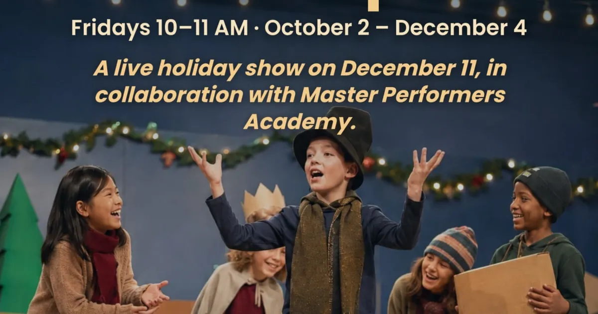 Holiday Show — eight-session youth theater class — official source image
