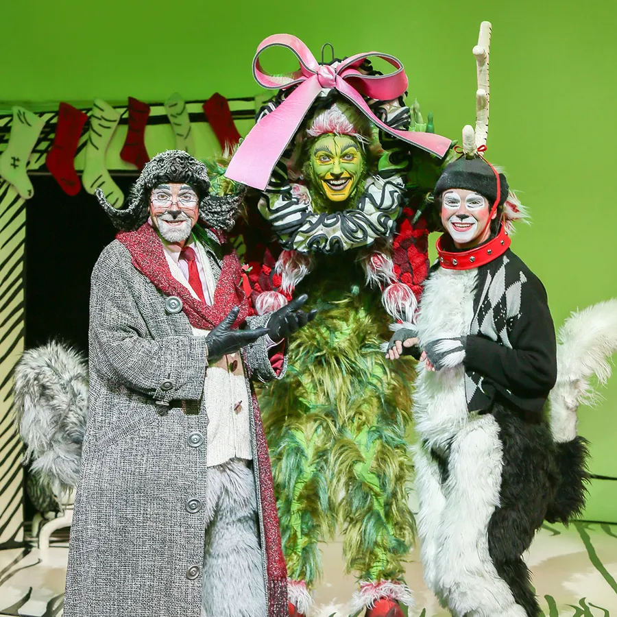 Dr. Seuss's How the Grinch Stole Christmas! at The Old Globe — official source image