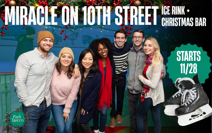 Miracle on 10th Street Ice Rink at Park Tavern — official source image