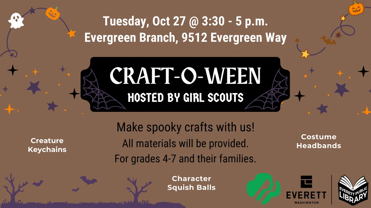 Craft-o-ween (Evergreen Branch) — official source image