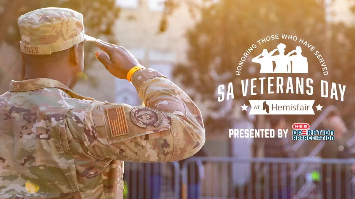 SA Veterans Day at Hemisfair — official source image