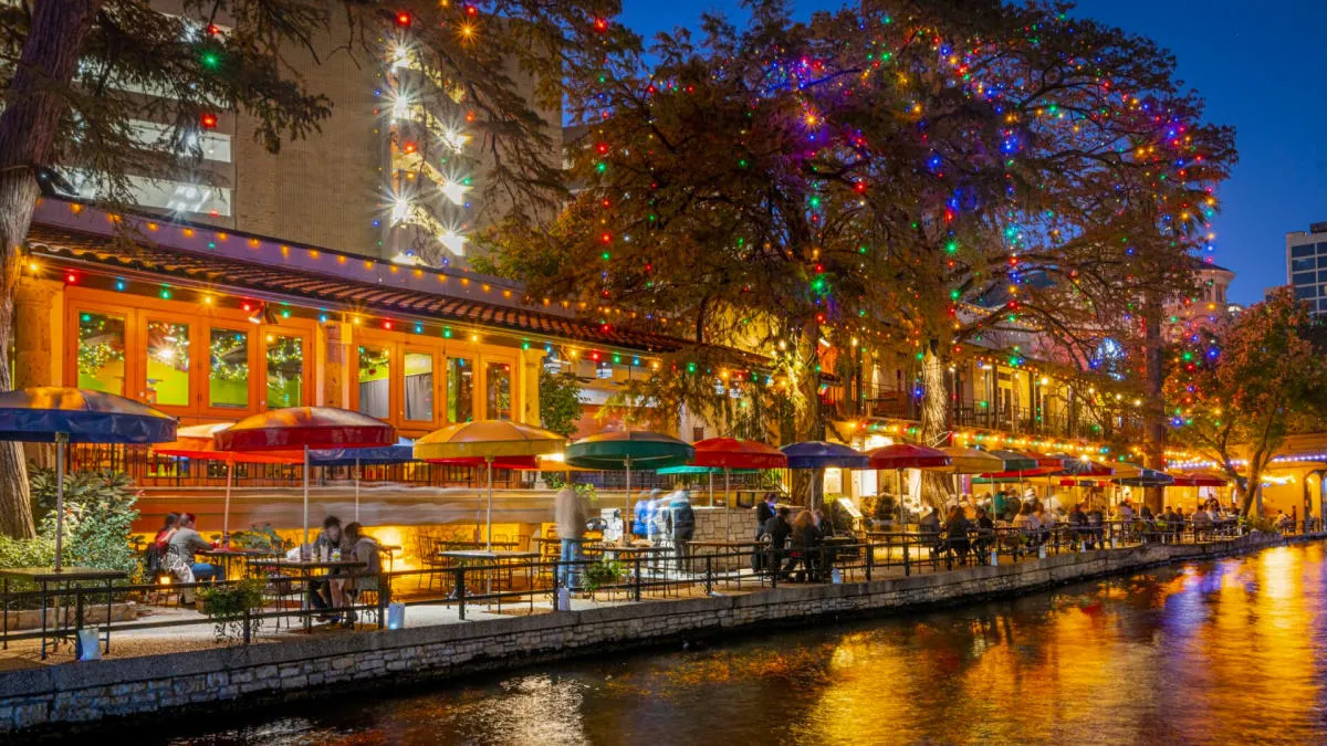 Holiday Lights on the San Antonio River Walk — official source image