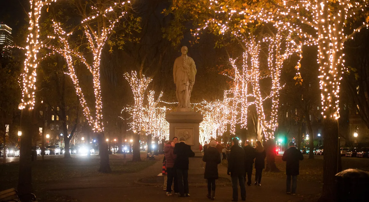 2026 Lighting of the Commonwealth Avenue Mall — official source image