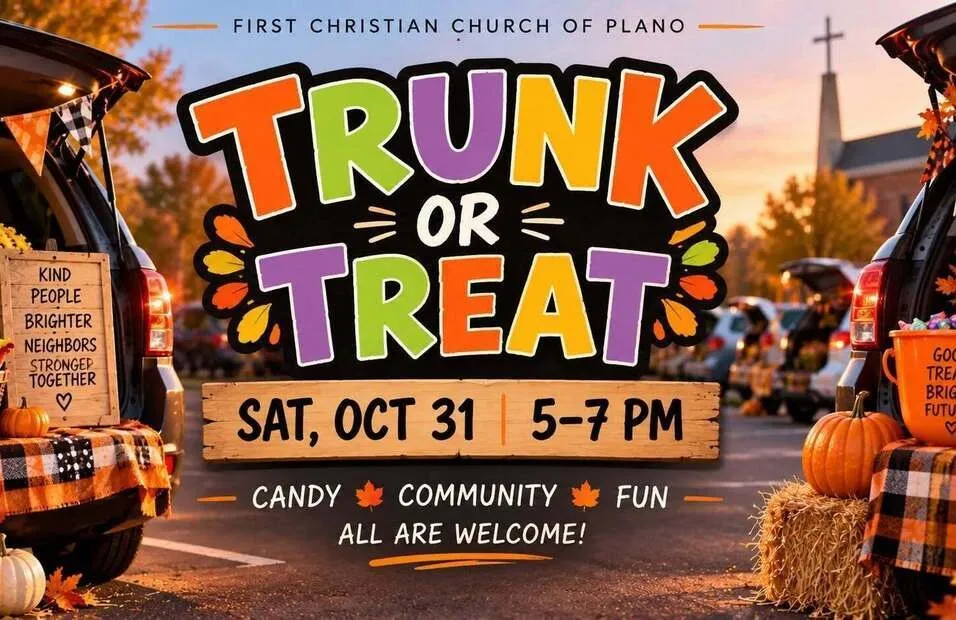 Trunk-or-Treat at First Christian Church of Plano — official source image