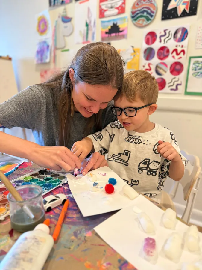 Art Playgroup for Toddlers and Grown-ups — program image