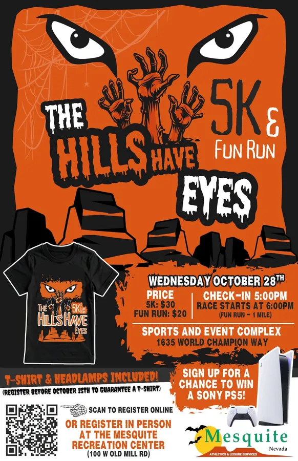 "The Hills Have Eyes" 5K & Fun Run — official source image