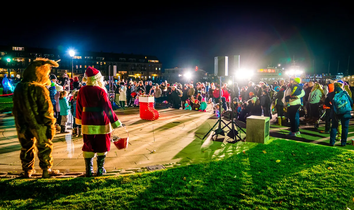 2026 Trellis Lighting at Christopher Columbus Park — official source image