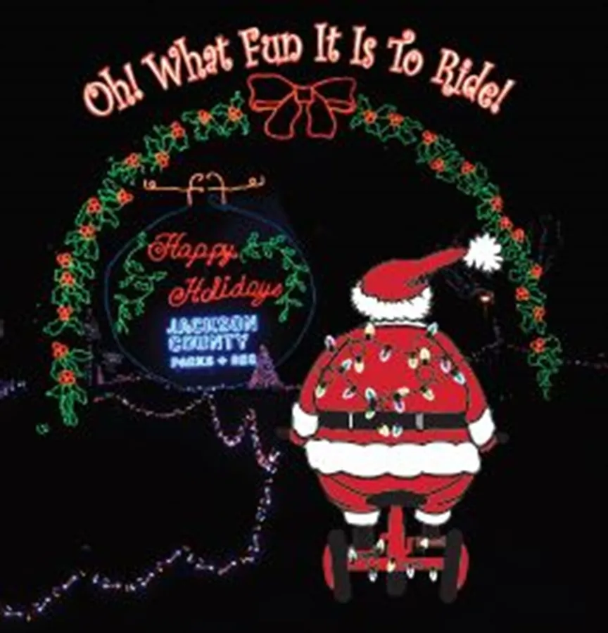 Trip the Light Fantastic Bike Ride through Christmas in the Park — official source image