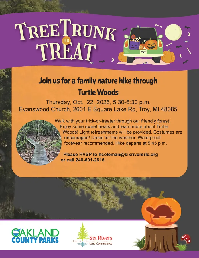 Tree Trunk or Treat at Turtle Woods — Troy — official source image