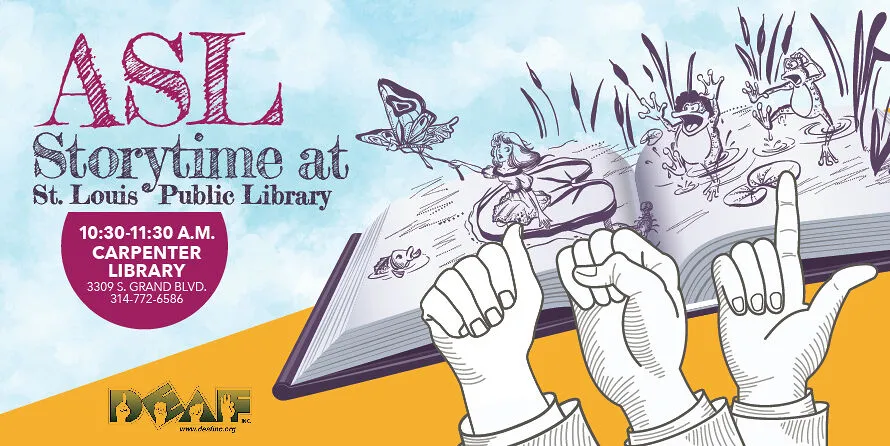 ASL Storytime at Carpenter Library — official source image