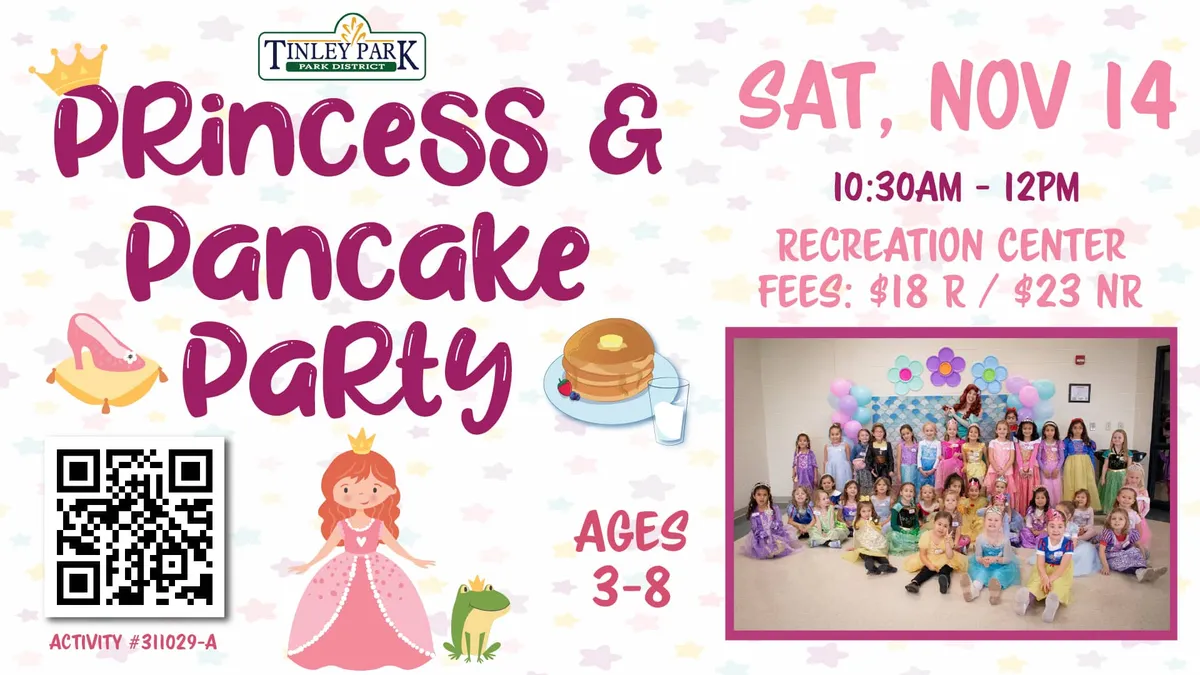 Princess & Pancake Party — Tinley Park — official source image