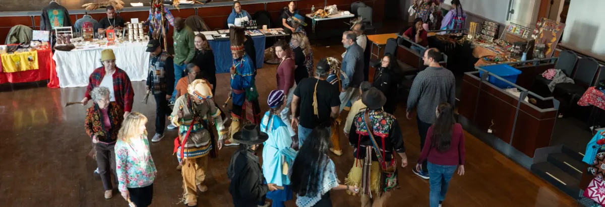 Native American Market & Social at Flushing Town Hall — official source image