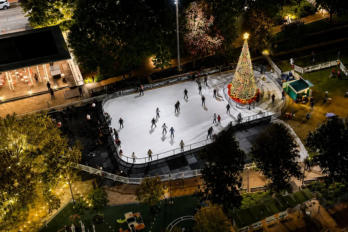 CultureMap City Rink at Main Street Garden — official source image