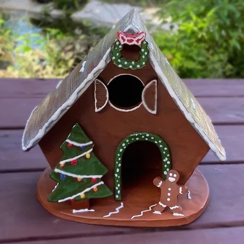 Gingerbread House of Clay: Child and Adult Workshop (ages 6 & up) — official source image
