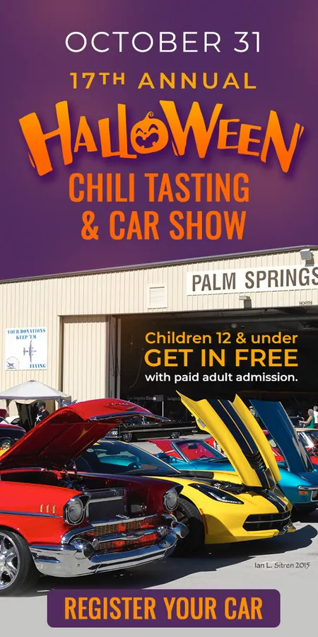 17th Annual Halloween Chili Tasting & Car Show (Palm Springs Air Museum) — venue image