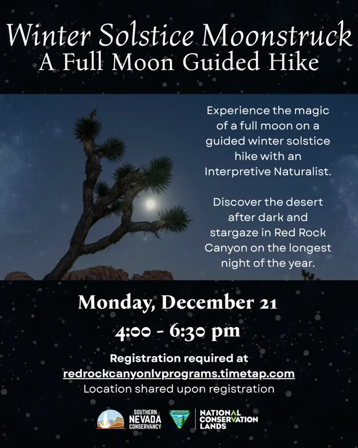 Winter Solstice Moonstruck: A Full Moon Guided Hike — official source image
