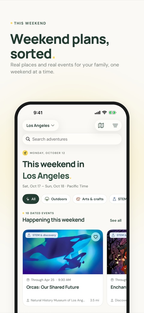 Explore opens on this weekend in your metro